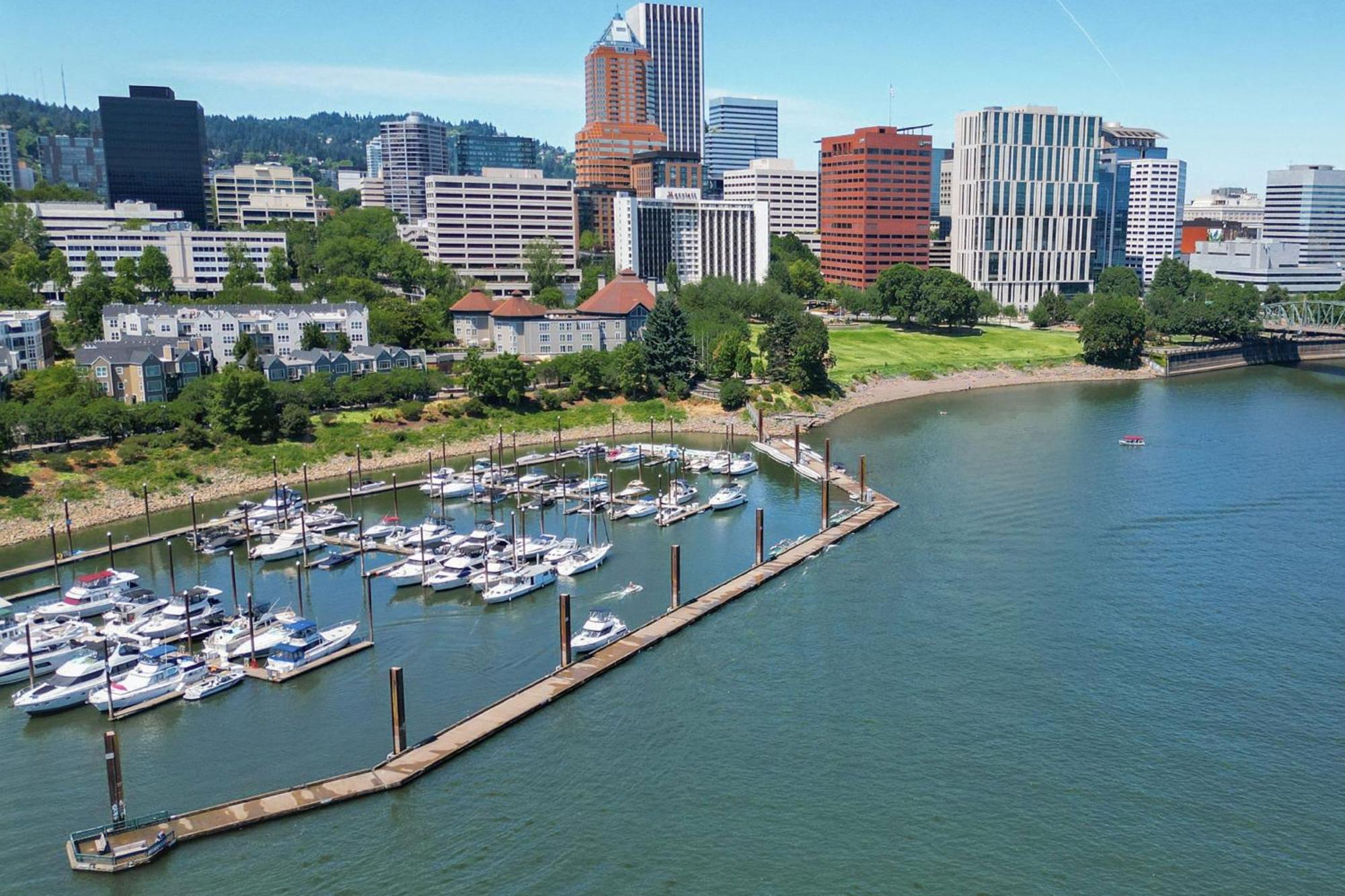 Portland Marriott Downtown Waterfront Hotel Exterior foto